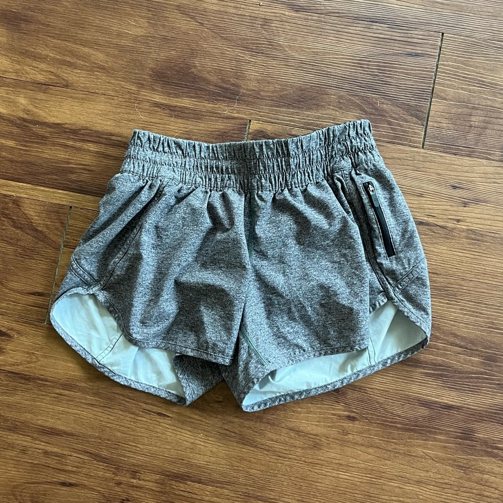 Lululemon grey running shorts